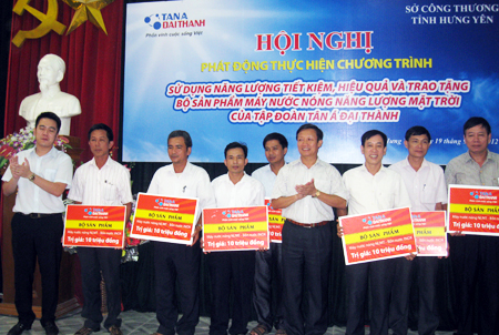 Hưng Yên Phát động chương trình “Sử dụng năng lượng tiết kiệm, hiệu quả”